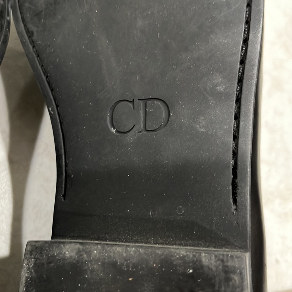 Black Christian Dior loafers - Picture 5 of 8
